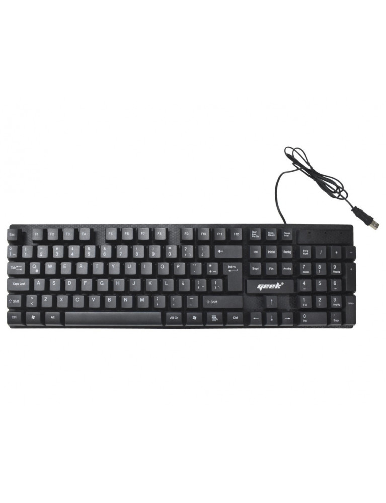 TECLADO USB SEMI-MECANICO ESPANOL - GK803