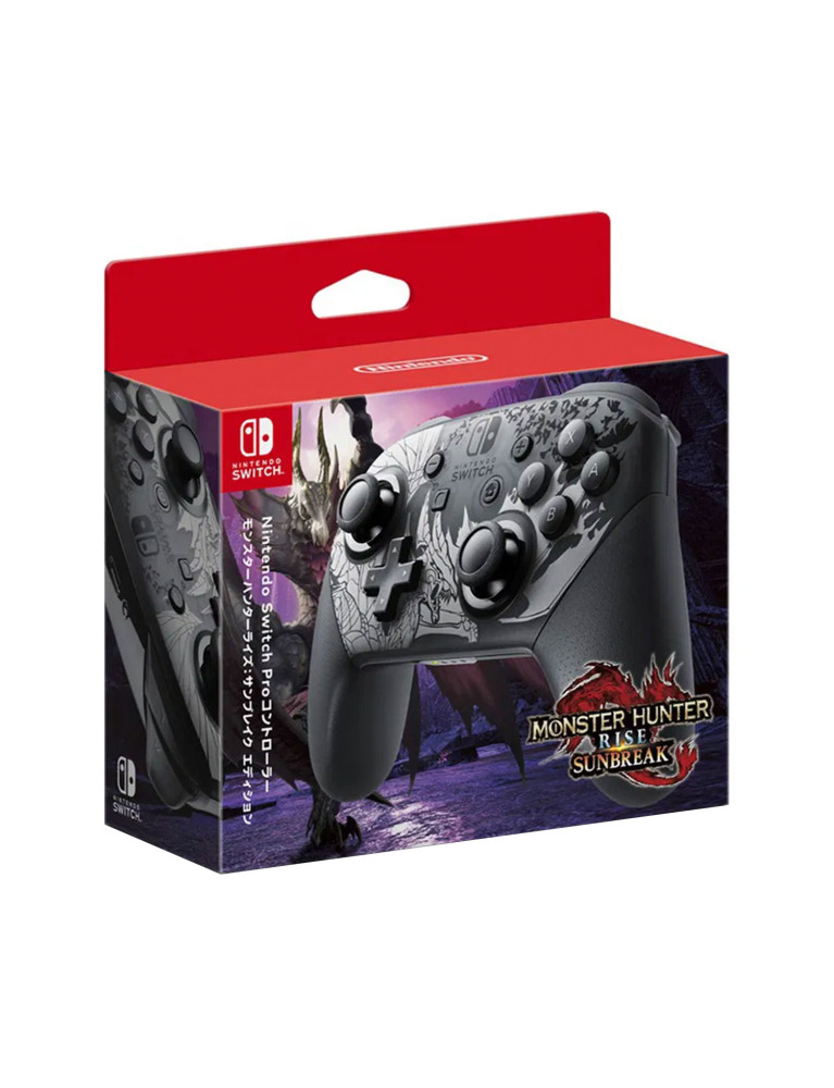 Pro Controller Para Nintendo Switch Monster Hunter Rise Sunbreak