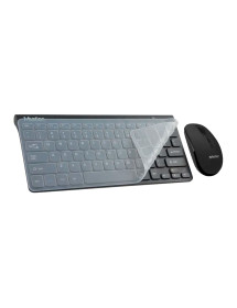 Teclado y Mouse Inalambrico Negro Mini4000 Meetion