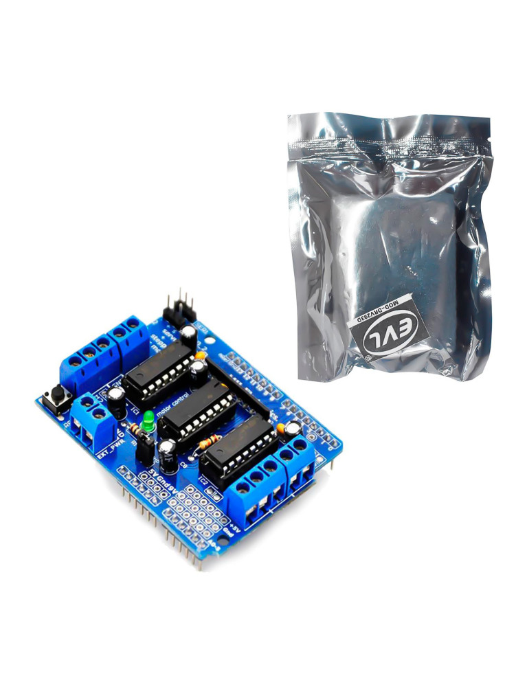 Módulo Puente H Driver L293 Arduino Shiel