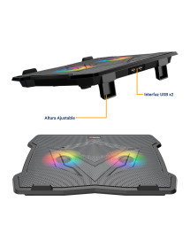 Ventilador De Laptop Gamer Meetion CP2020