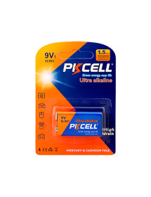 Pila 9V Alcalina PKCELL