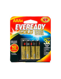 Pilas AAA Alcalina Eveready X4