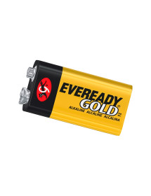 Pila 9V Alcalina Eveready Gold