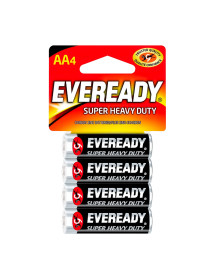 Pilas AA Carbón Eveready X4