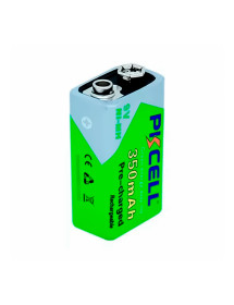 Batería 9V Recargable PKCELL 350mAh