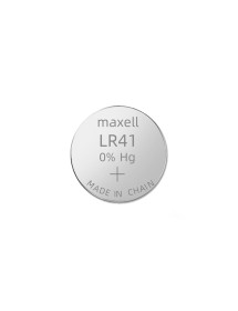 Pila LR 41 Alcalina Maxell