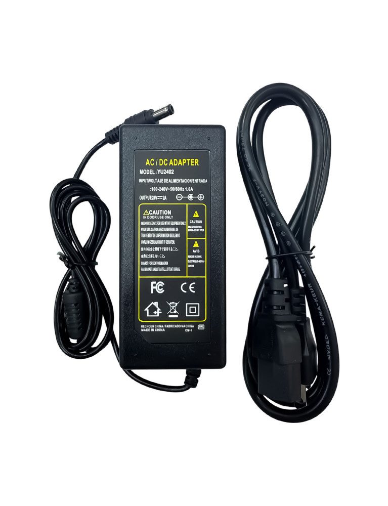 Adaptador Fijo 24V 2A