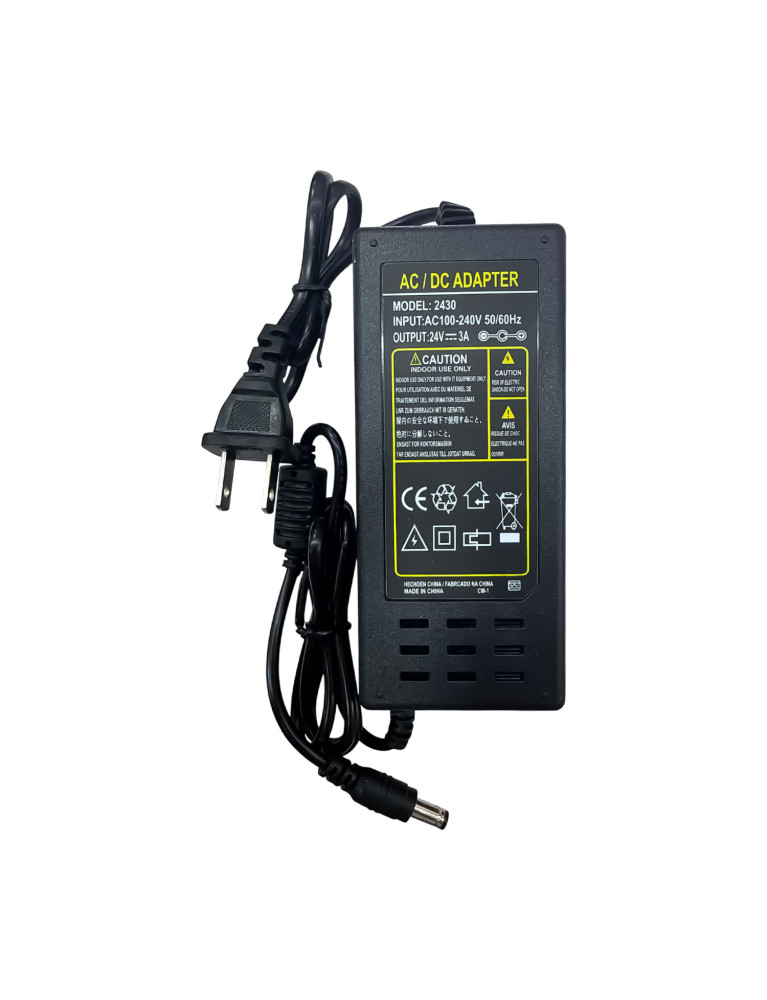Adaptador Fijo 24V 3A