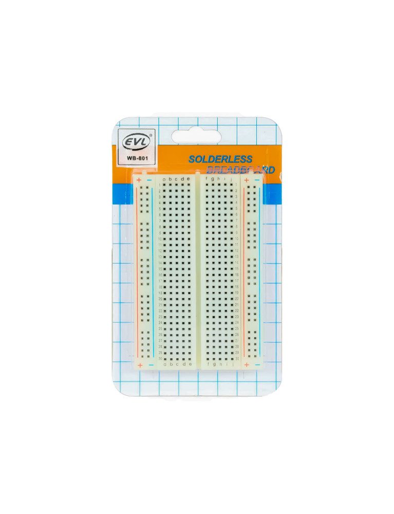 Protoboard Pequeño 2 Canales 400 Puntos