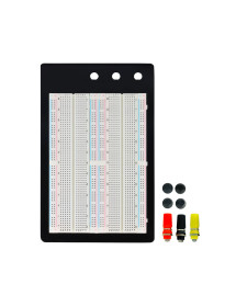 Protoboard Grande 4 Canales 1660 Puntos