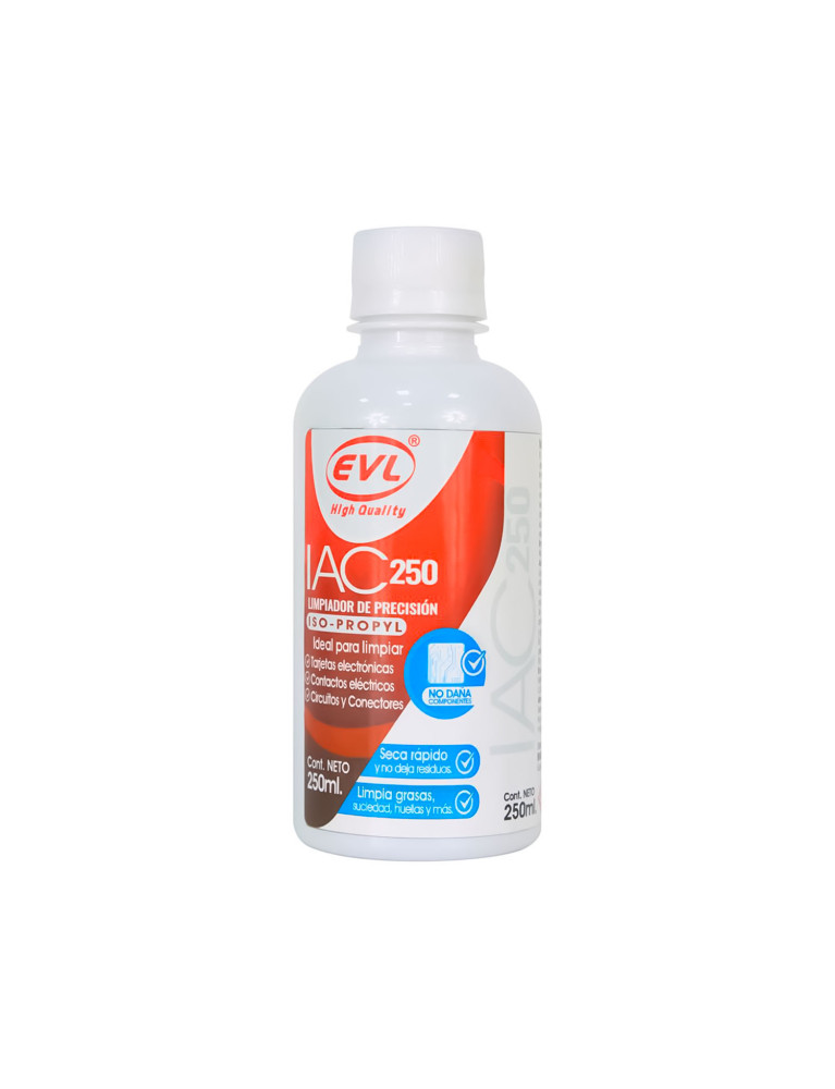 Alcohol Isopropílico 250ml EVL