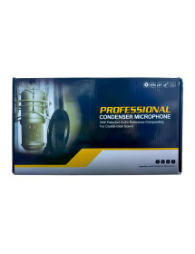 Micrófono Condensador Con Pedestal