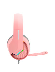 Audífonos USB Marvo Tactic 40 Rosado H618 PK