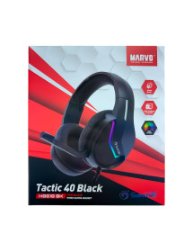 Audífonos USB Marvo Tactic 40 Negro H618 BK