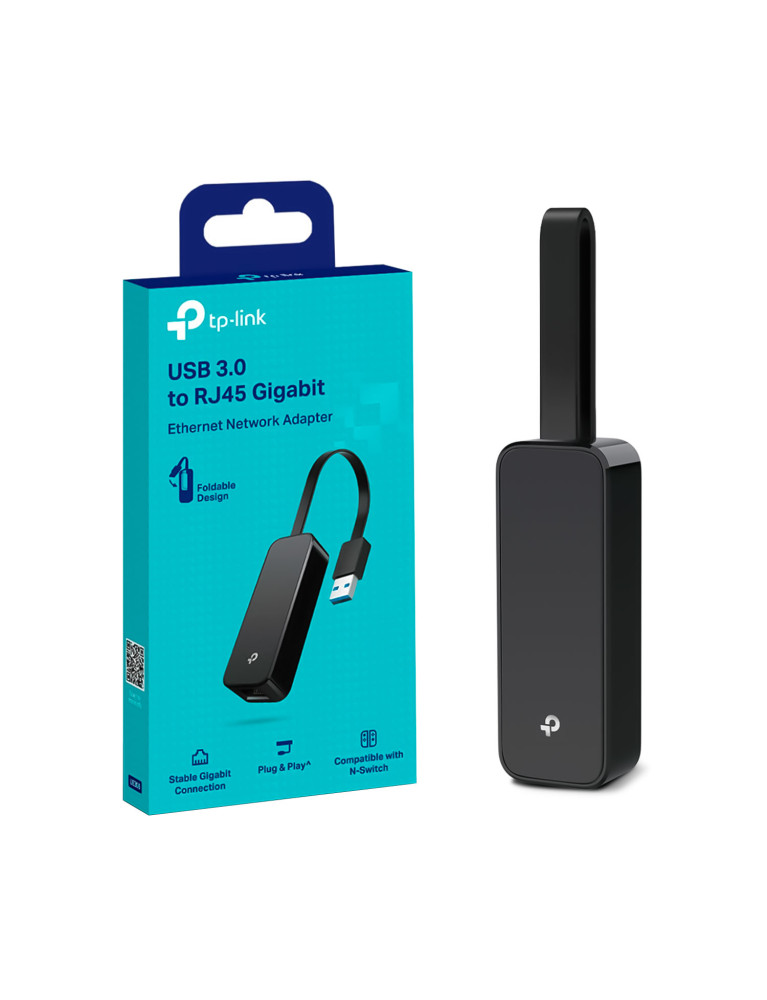 USB 3.0 A RJ45 Ethernet 1000Mbps Tp-Link UE306