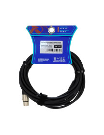Cable Para Micrófono Canon Macho Y Canon Hembra 5MT Roxtone