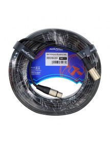 Cable Para Micrófono Canon Macho Y Canon Hembra 25MT Roxtone