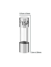 Fusible Pequeño 15A 250V