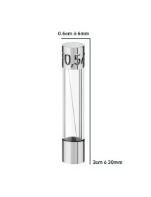Fusible Grande 0.5A 250V