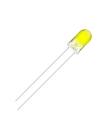 Diodo Led Transparente Amarillo Claro 5mm