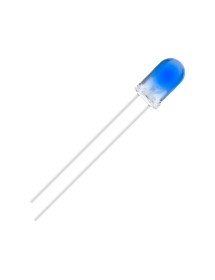 Diodo Led Transparente Azul 5mm