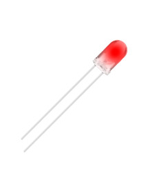 Diodo Led Transparente Rojo 5mm