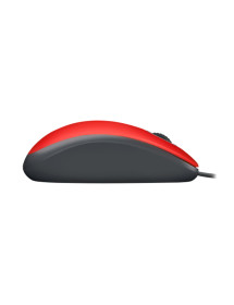 Mouse USB Logitech M110 Silent Rojo
