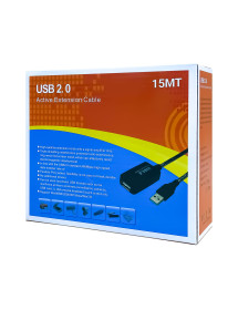 Extensión USB 2.0 Amplificada 15 Metros