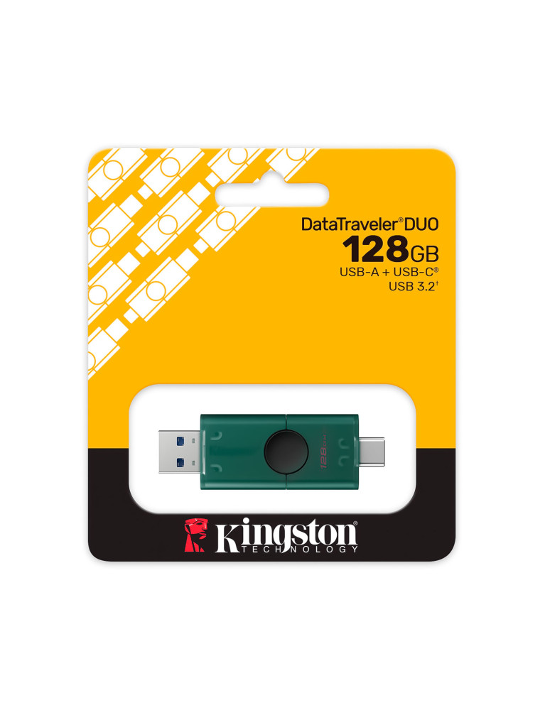 Flash Memory 128GB Kingston DataTraveler Duo