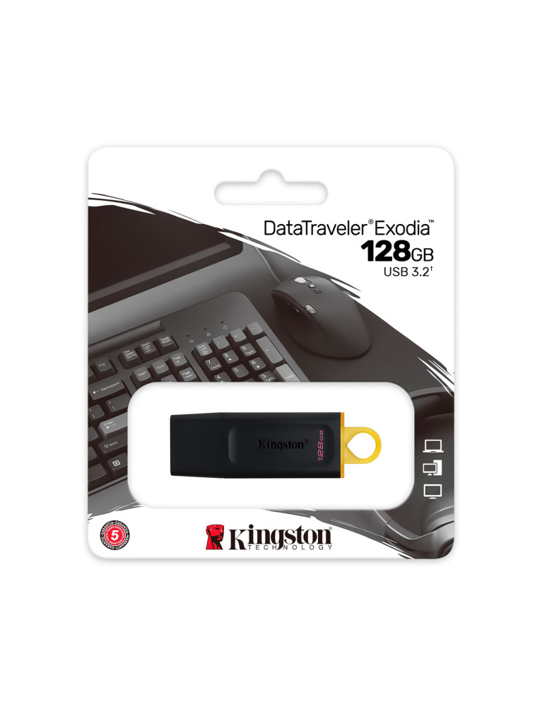 Flash Memory 128GB Kingston DataTraveler Exodia