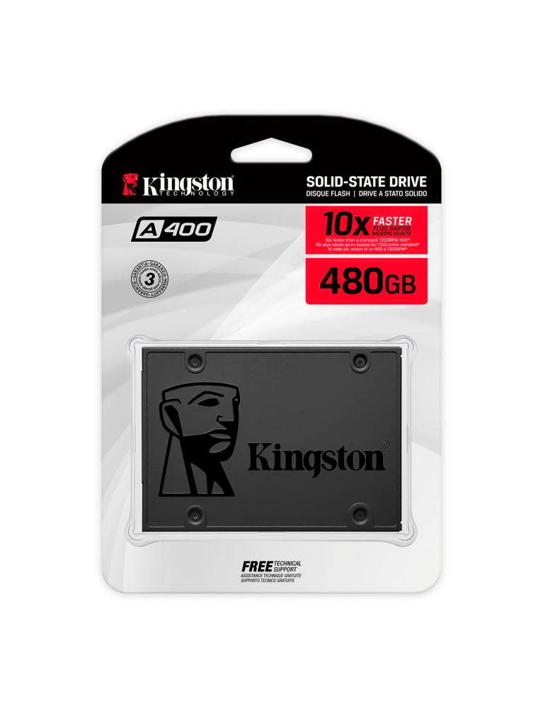 Disco SSD 480GB Kingston A400 2.5
