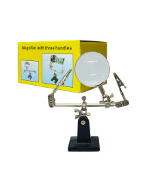 Tercera Mano Con Lupa TS-401