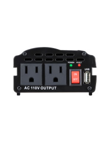 Inversor De Carro 12V Dc a 110V Ac 400 Watts PI-400