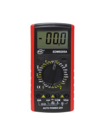 Multímetro Digital EVL EDM9205A