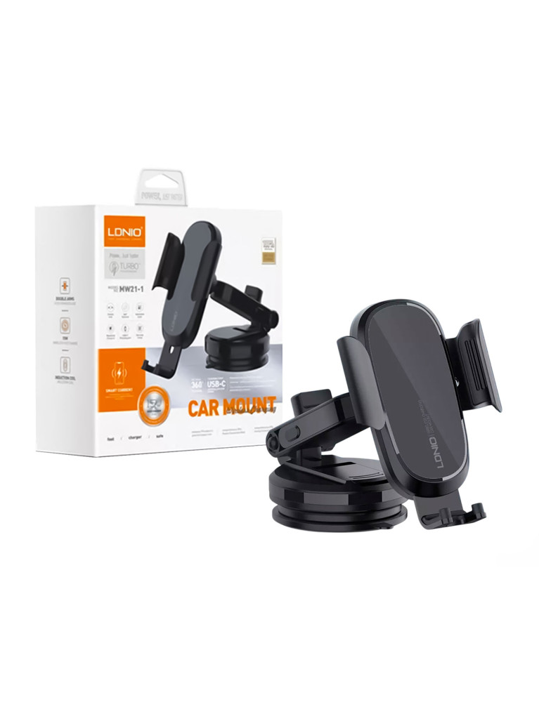 Soporte De Celular Con Carga Inalámbrica LDNIO MW21-1