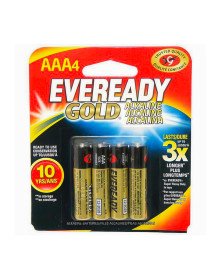 Pilas AAA Everady Gold x4