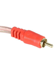 Cable de Audio 2 Jack RCA a 1 Plug RCA