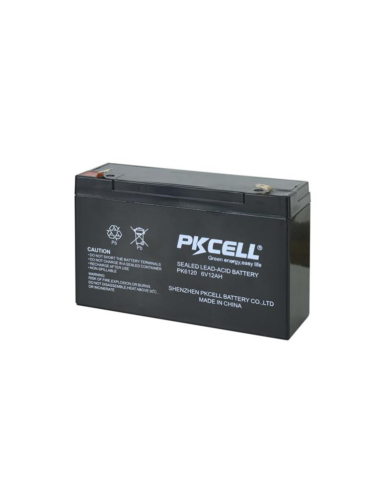 Batería Seca 6V 12 Ah Pkcell