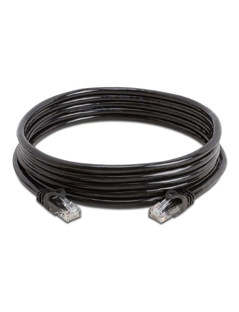 Cable De Red Categoría 6 Negro 5MT Seracon