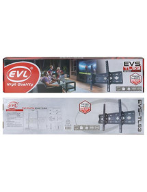 Soporte Fijo Para TV 42-90 Pulgadas/165 LBS/Ajustable ±15° EVS-TL53 Evl