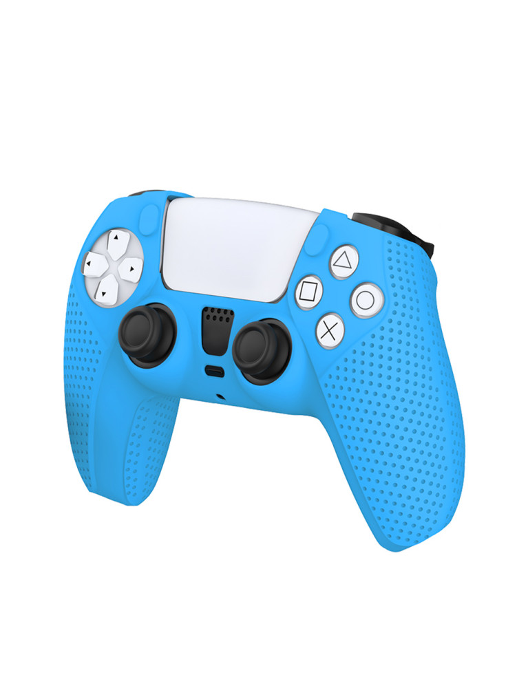 Latex Para Control De Ps5 Antideslizante Celeste TP5-0541 Dobe