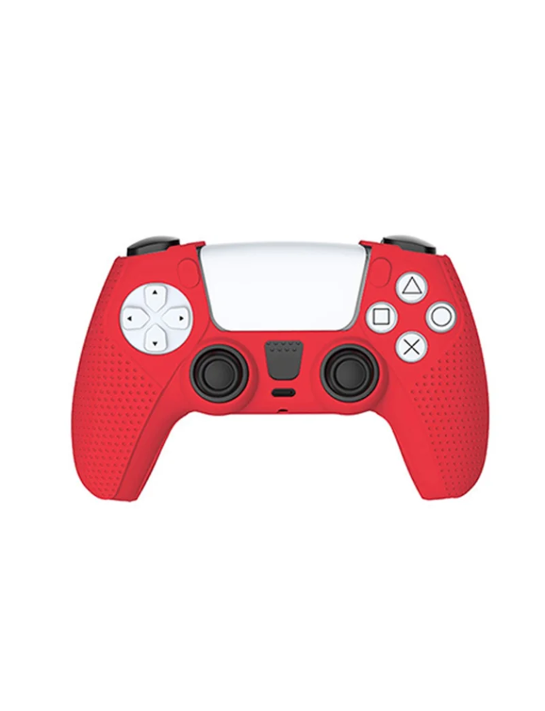 Latex Para Control De Ps5 Antideslizante Rojo TP5-0541 Dobe