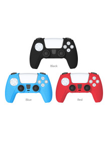 Latex Para Control De Ps5 Antideslizante Rojo TP5-0541 Dobe