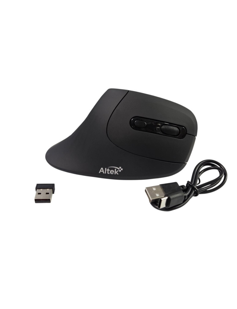Mouse Inalámbrico - Bluetooth Ergonómico Recargable Altek