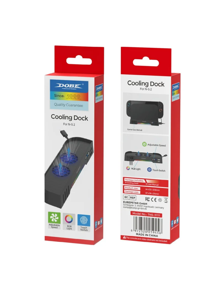 Ventilador Para Nintendo Switch 2 TNS-31111 Dobe