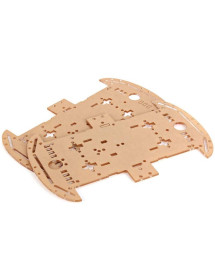 Chasis Carro Robot Con 4 Ruedas - 4 Motores MDA045