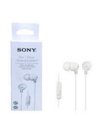 Audifonos Sony MDR EX15AP Blancos Originales