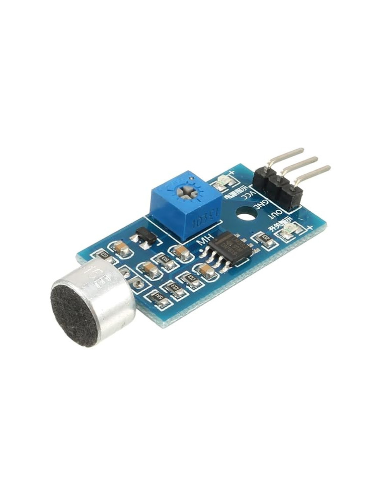 Módulo Sensor De Sonido - Micrófono Placa Azul