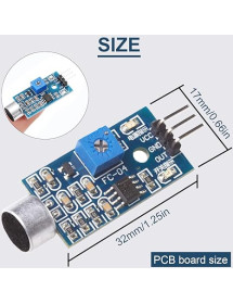 Módulo Sensor De Sonido - Micrófono Placa Azul